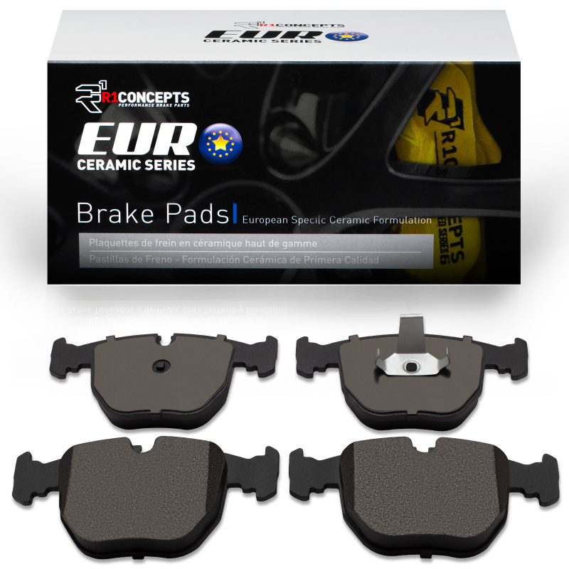 Land Rover Range Rover Brake Pads - Front - R1 Concepts - Euro Ceramic - `95-`06